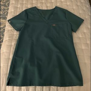 Figs Surgical Green scrub top
